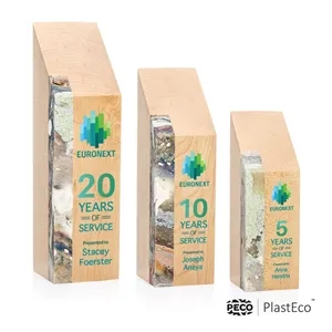Verde PlastEco™ VividPrint™ Award - Rogue River | https://www.bestnamebadges.com