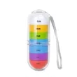 Capsule 7-Grid Pill Organizer | https://www.bestnamebadges.com