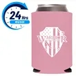 Collapsible Can Cooler - One Color Imprint | https://www.bestnamebadges.com