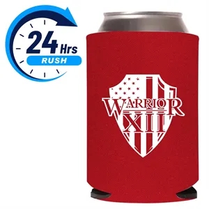 Collapsible Can Cooler - One Color Imprint-WB | https://www.bestnamebadges.com