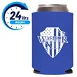 Collapsible Can Cooler - One Color Imprint-WBS | https://www.bestnamebadges.com