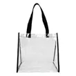 Clear Stadium Security Open Tote | https://www.bestnamebadges.com