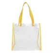 Clear Stadium Security Open Tote | https://www.bestnamebadges.com
