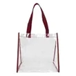 Clear Stadium Security Open Tote | https://www.bestnamebadges.com