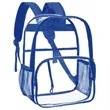 Water-Resistant Heavy Duty Clear PVC Transparent Backpack | https://www.bestnamebadges.com