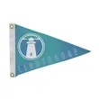 12" x 18" Polyester Pennant Flag Single-Sided | https://www.bestnamebadges.com
