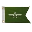 8" x 12" Polyester Guidon Flag Single-Sided | https://www.bestnamebadges.com