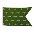 2.5' x 4' Polyester Guidon Flag Single-Sided | https://www.bestnamebadges.com