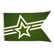 3' x 5' Polyester Guidon Flag Single-Sided | https://www.bestnamebadges.com