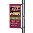 30" x 72" Nylon Boulevard Banner Single-Sided | https://www.bestnamebadges.com
