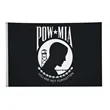 4' x 6' POW/MIA Flag Single-Sided | https://www.bestnamebadges.com