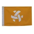 12" x 18" Nylon Flag Single-Sided | https://www.bestnamebadges.com