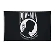 5' x 8' POW/MIA Flag Single-Sided | https://www.bestnamebadges.com