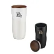 Union Printed- 12oz Double Wall Shiny Ceramic Tumbler w/ lid | https://www.bestnamebadges.com