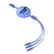 3.9 FT Retractable Multi 3 in 1 Charging Cable | https://www.bestnamebadges.com
