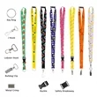 3/4" Full Color Sublimated Lanyard | https://www.bestnamebadges.com