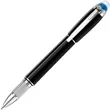 MONTBLANC® Starwalker Fineliner Blue Translucent Dome Pen | https://www.bestnamebadges.com
