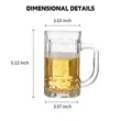 Vertical Stripe Handle Cup | https://www.bestnamebadges.com
