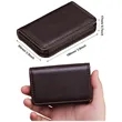 Custom Magnetic Card Case Holder PU | https://www.bestnamebadges.com