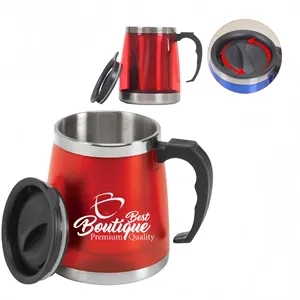 Custom Business Office Cup Stainless Steel Coffee Mug