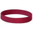 Debossed Color Filled Wristband | https://www.bestnamebadges.com