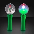 LED Spinning Snowman Light Wand | https://www.bestnamebadges.com