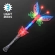 Large Musical Blinking Butterfly Wand | https://www.bestnamebadges.com