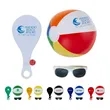 Outdoor Paddleball Kit | https://www.bestnamebadges.com