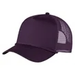 Structured 5 Panel Curved Bill Trucker Cap with Rope | https://www.bestnamebadges.com