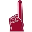 18" Foam Hand | https://www.bestnamebadges.com
