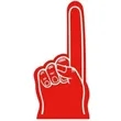 18" Foam Hand | https://www.bestnamebadges.com
