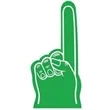 18" Foam Hand | https://www.bestnamebadges.com