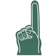 18" Foam Hand | https://www.bestnamebadges.com