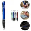 Custom Gripper Stylus Pen With Led Light | https://www.bestnamebadges.com