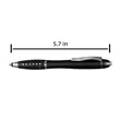 Custom Gripper Stylus Pen With Led Light | https://www.bestnamebadges.com