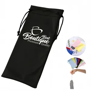 Custom Drawstring Pouch Microfiber Sunglasses Phone Bags