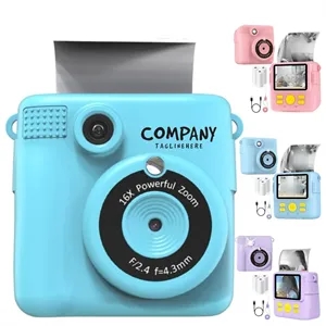 Instant Print Camera For Kids Custom Logo