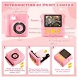 Instant Print Camera For Kids Custom Logo | https://www.bestnamebadges.com
