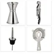 10 Piece Cocktail Shaker Set Bartender Kit Bar Tool Custom | https://www.bestnamebadges.com