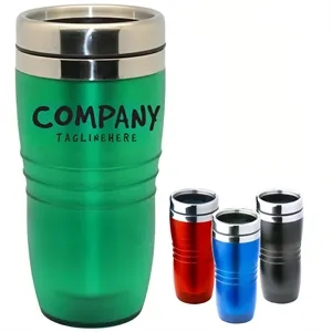 Stainless Steel Tumbler Reusable Travel Mug Double Wall Cup