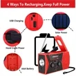 Portable Emergency Hand Crank Radio With LED Flashlight | https://www.bestnamebadges.com