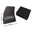 Custom PU Coaster Printing | https://www.bestnamebadges.com
