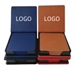 Custom PU Coaster Printing | https://www.bestnamebadges.com