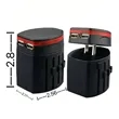 Travel Plug Power Adapter Charging MUV USB | https://www.bestnamebadges.com