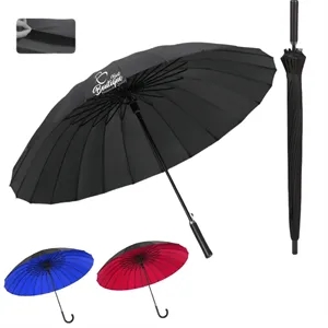 Luxury Umbrella 24-Rib Double-Layer Outdoor Rainstorm Travel