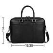 Custom Briefcase Laptop Handbag Shoulder Messenger Bag | https://www.bestnamebadges.com