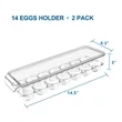 Clear Egg Carton | https://www.bestnamebadges.com