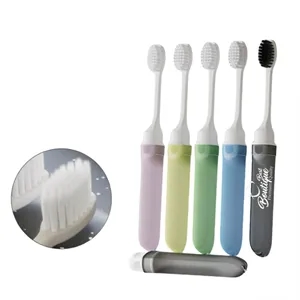 Portable Folding Toothbrush Set For Travel Camping