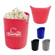 Silicone Snack Container Popcorn Maker Popper Bowl | https://www.bestnamebadges.com