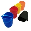 Silicone Snack Container Popcorn Maker Popper Bowl | https://www.bestnamebadges.com
